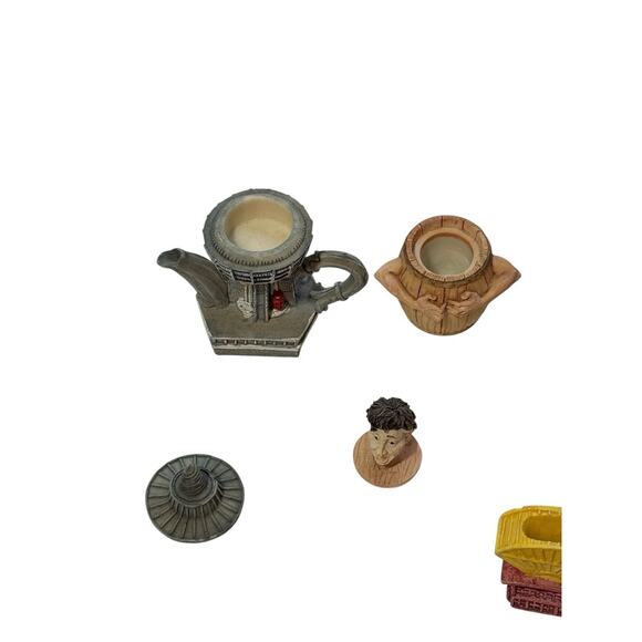 Vintage Mini Tea Set Popular Imports 1996 Niagara Falls Canada Souvenir - Picture 4 of 7